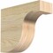 Ekena Millwork Del Monte Rough Sawn Rafter Tail, Douglas Fir, 4"W x 10"H x 12"L RFT04X10X12DEL00RDF - alternate 1